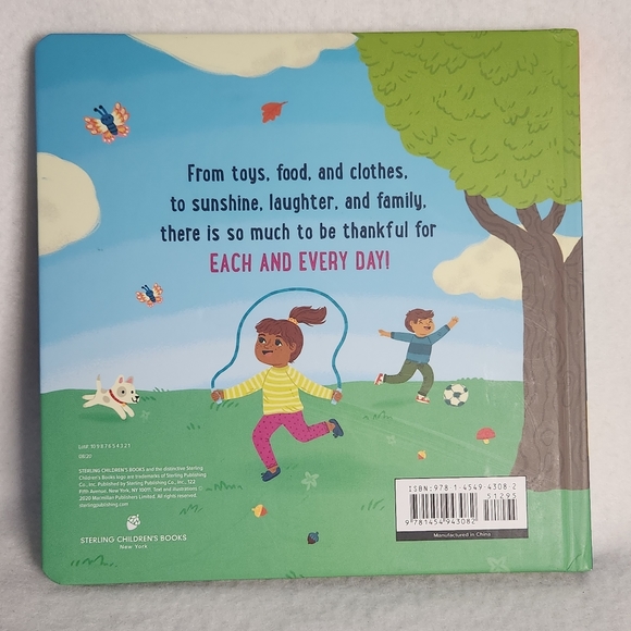 I Am Thankful Children's Board Books By Kathryn Jewitt - Picture 2 of 6